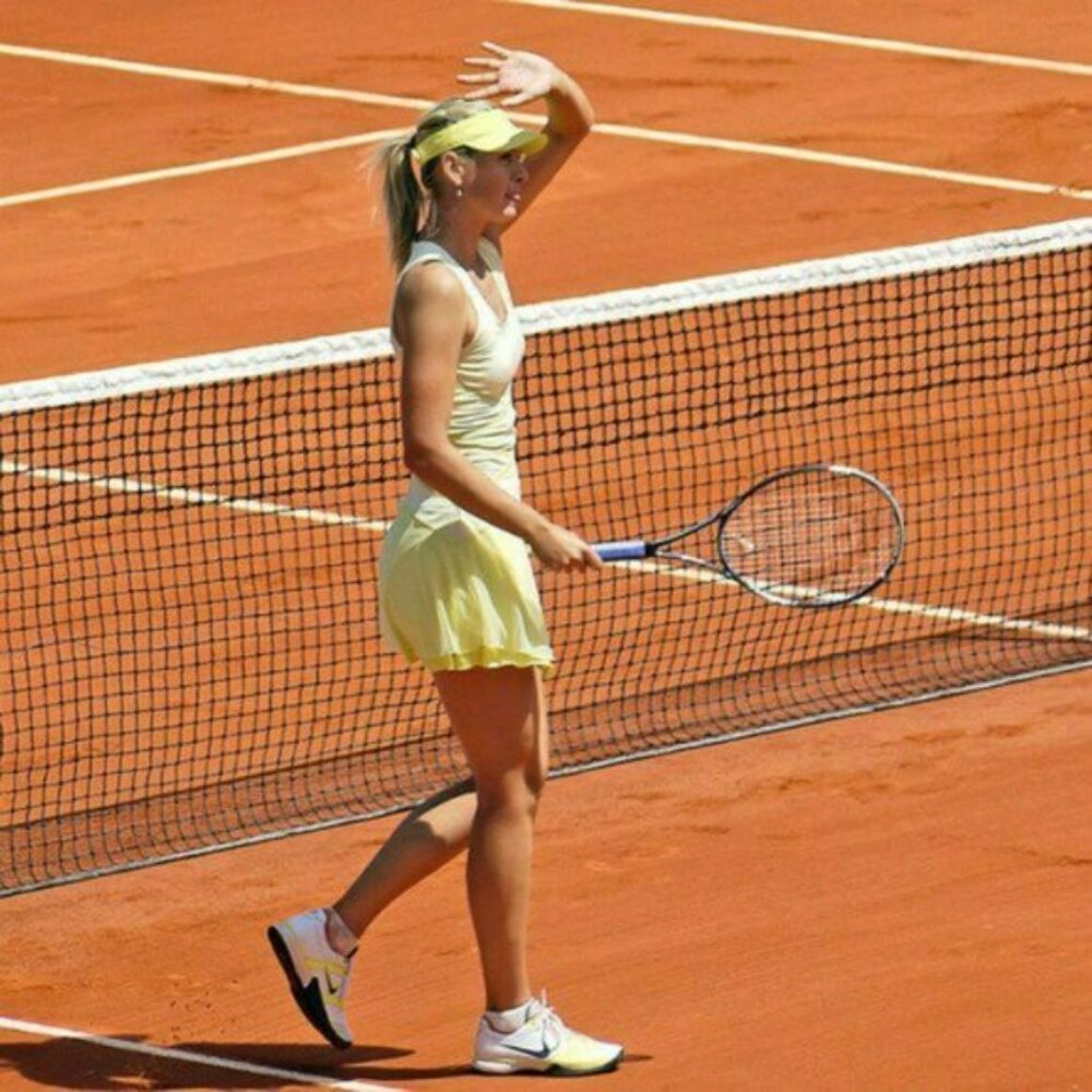 Nwt Nike Stunning Maria Sharapova Tennis Dress w/ Bra mesh skirt S Small - Picture 7 of 16